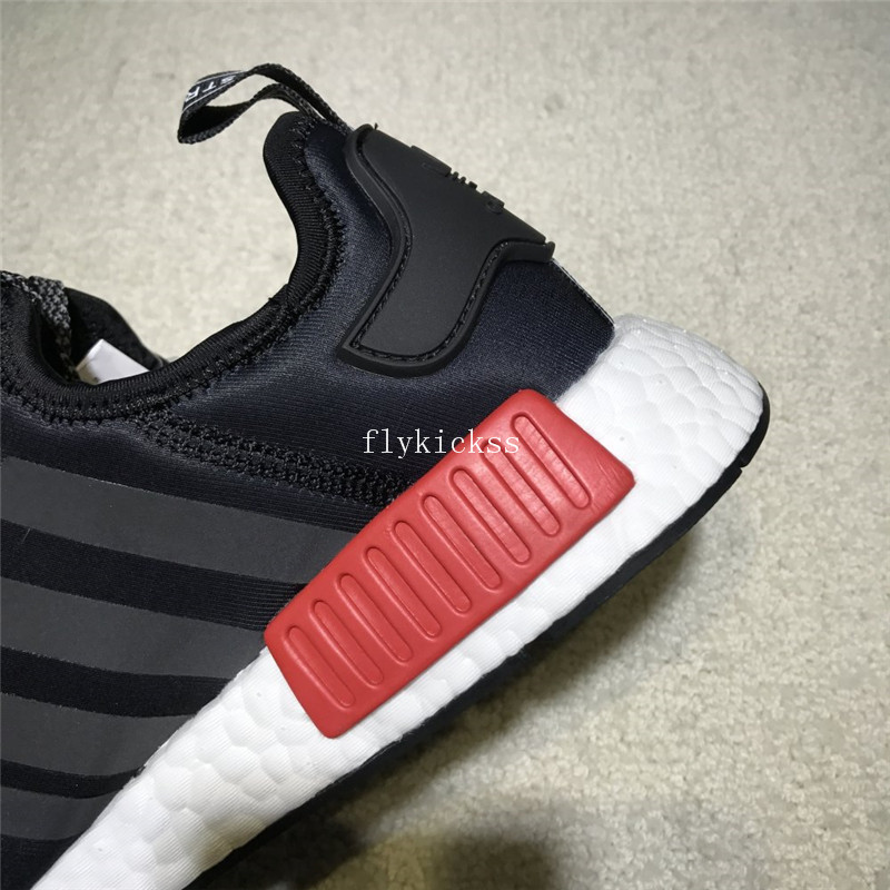 Thrasher X Adidas NMD Black Real Boost